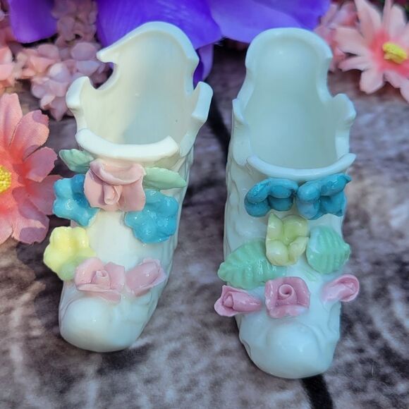 Vintage Porcelain Shoes - Picture 5 of 10